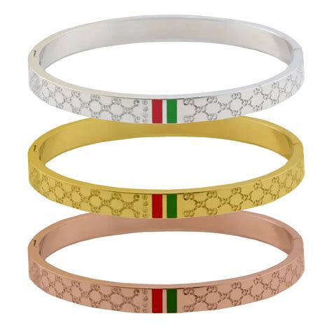 gucci gold bangles